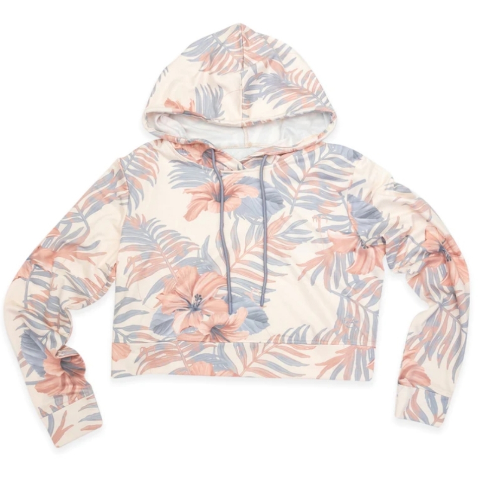 New Reel Life South Beach Hoodie Size Medium